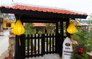 Entrada da propriedade