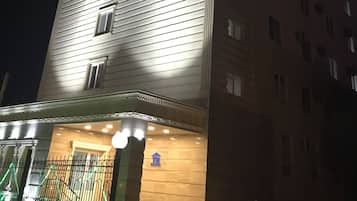 Front of property - evening/night