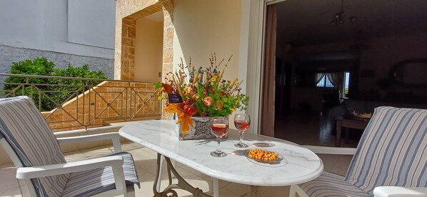 Appartement Confort, 3 chambres, vue mer | Balcon