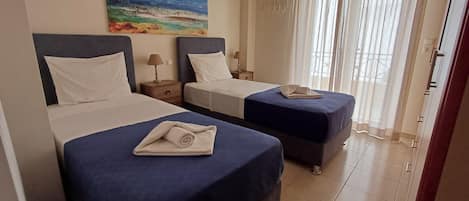 Appartamento Comfort, 3 camere da letto, vista mare | 3 camere, con stile personalizzato, con arredamento individuale