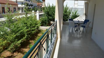 Comfort-Apartment, 3 Schlafzimmer, Meerblick | Ausblick vom Zimmer