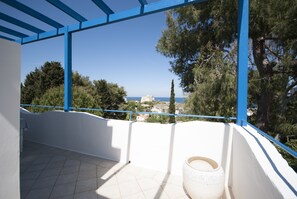 Estúdio panorâmico, vista para o mar | Sacada