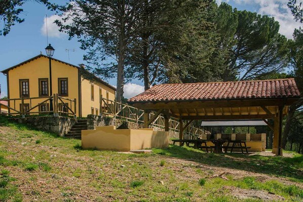 Enceinte de l’hébergement