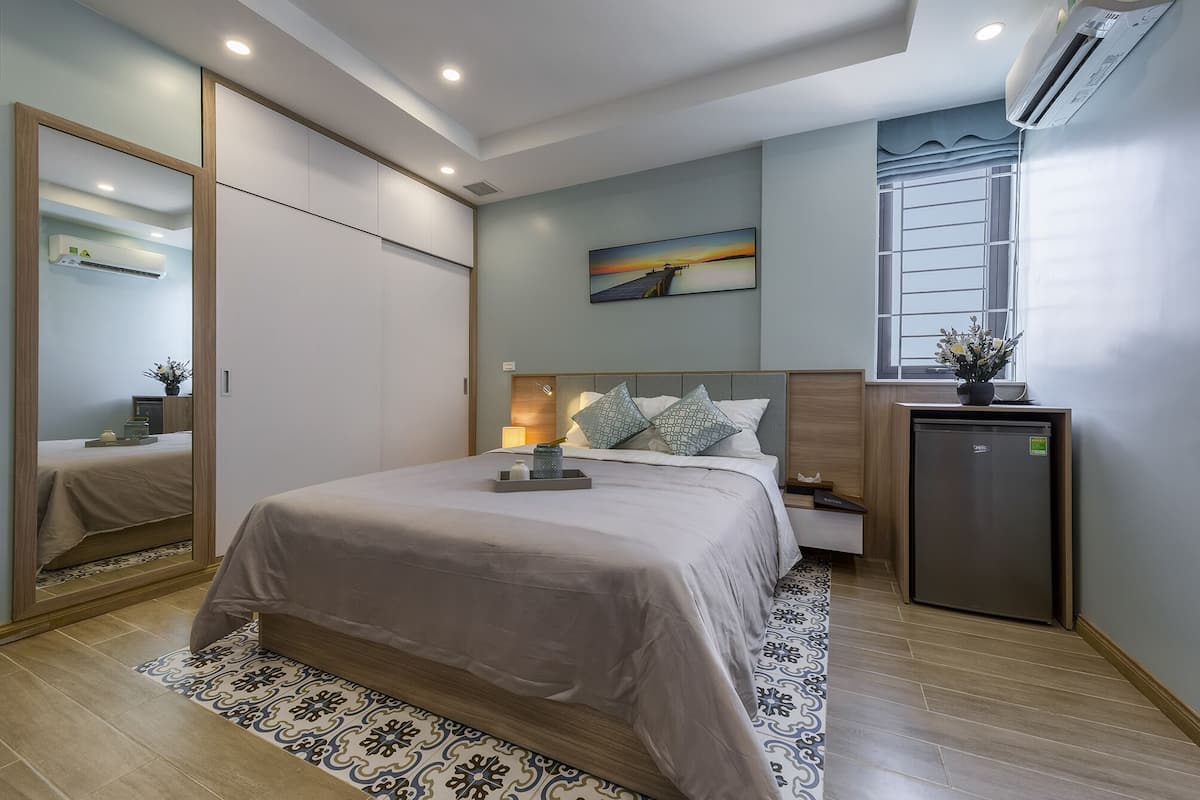 Apartamento estándar | 1 dormitorio, minibar, escritorio y wifi gratis