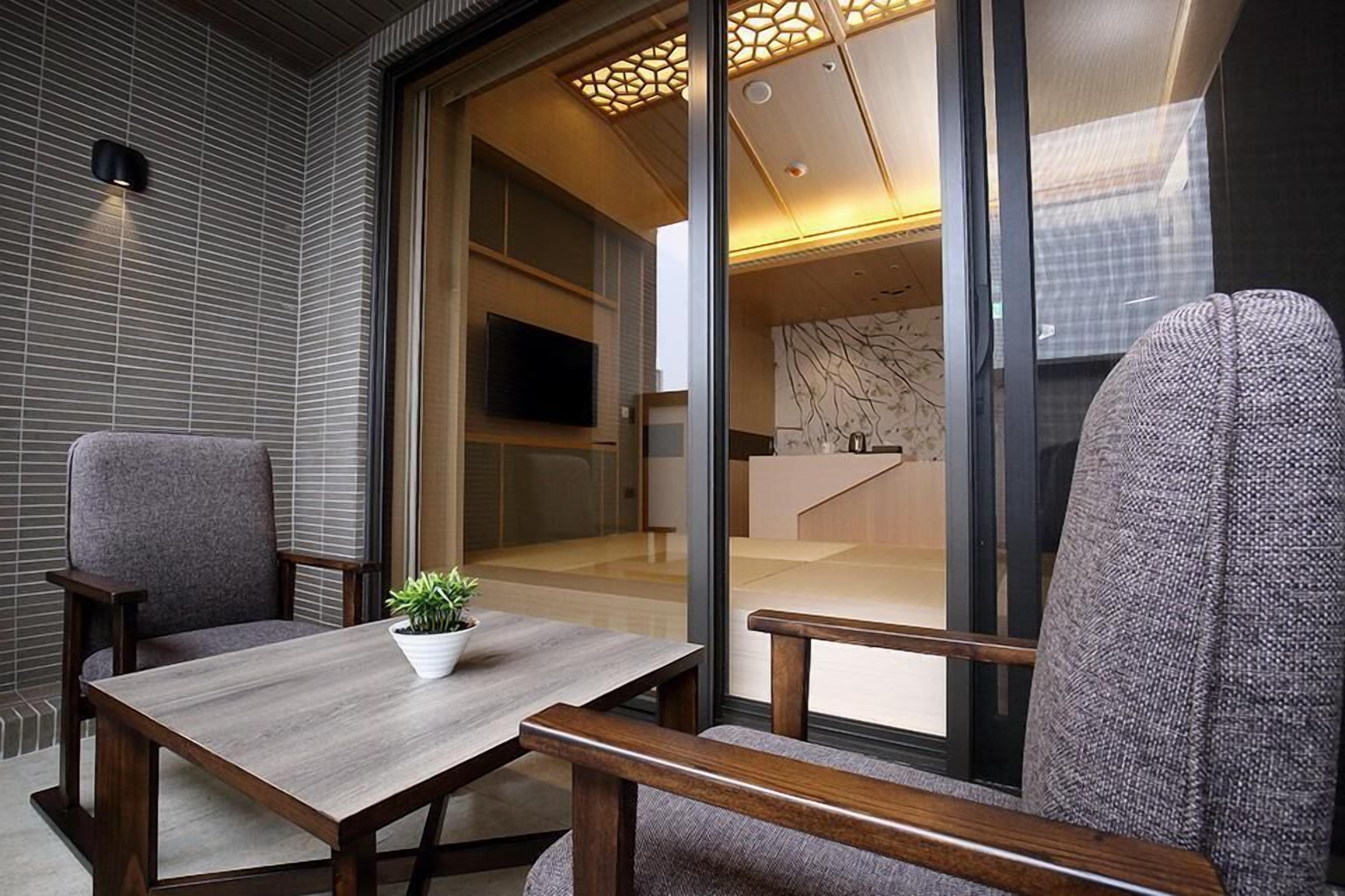 豪華日式四人房 (環保, 不提供一次性備品) | 露台/庭院