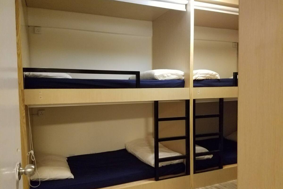 Gemeinsamer Schlafsaal, Gemischter Schlafsaal (1 Bed in 6 Beds)