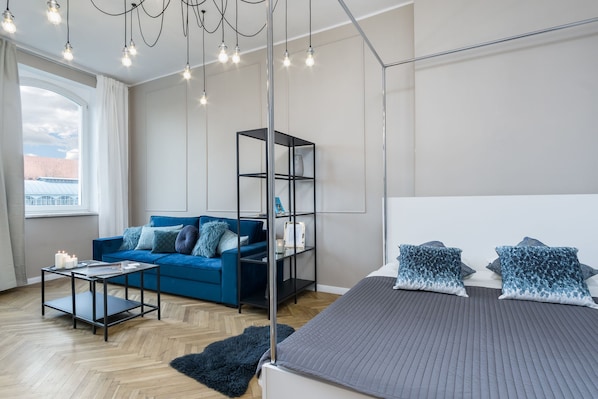 Appartement supérieur | Fer et planche à repasser, lit de bébé (supplément)