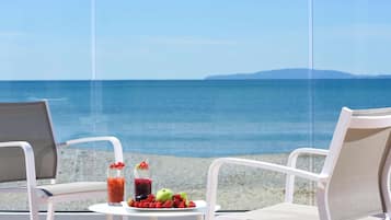Suite, 2 Schlafzimmer, Whirlpool, Meerblick | Ausblick vom Zimmer