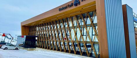 Fachada de la propiedad