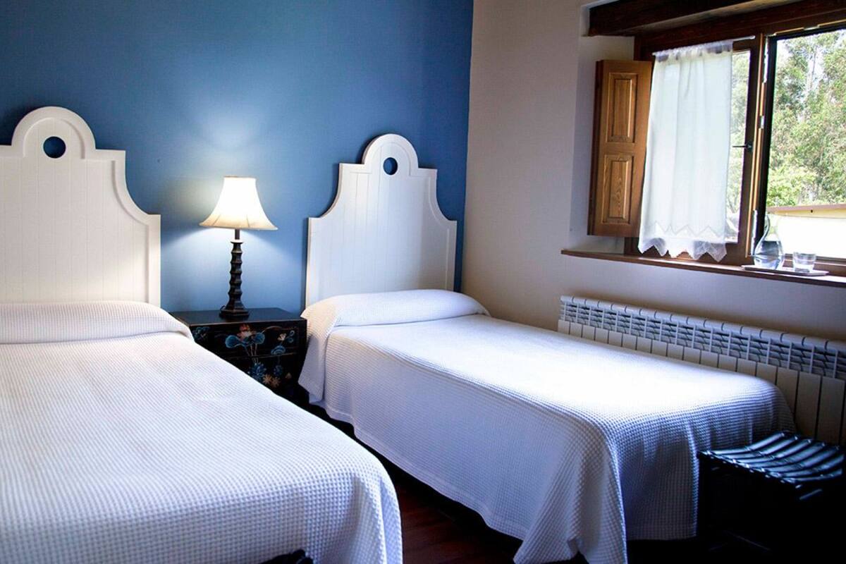 1 bedroom, blackout curtains, free cots/infant beds, free WiFi