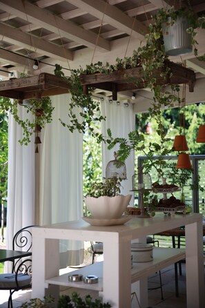 Terrace/patio - Garden Hotel Ristorante (Fino del Monte)
