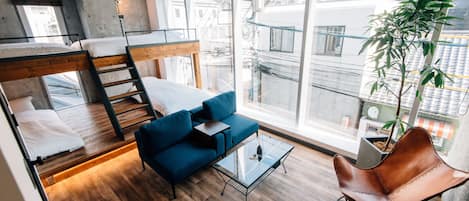 Deluxe-Studio, Mehrere Betten, Nichtraucher, Kochnische