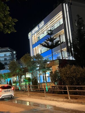 Façade de l’hébergement