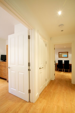 Superior Apartment, 1 Double Bed with Sofa bed | Living area | LED TV, DVD player, heated floors