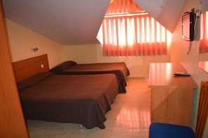 Free WiFi, bed sheets