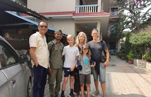 Facciata della struttura