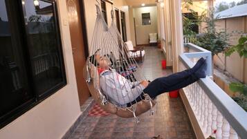 Tremannsrom – standard, 1 soverom, balkong | Balkong