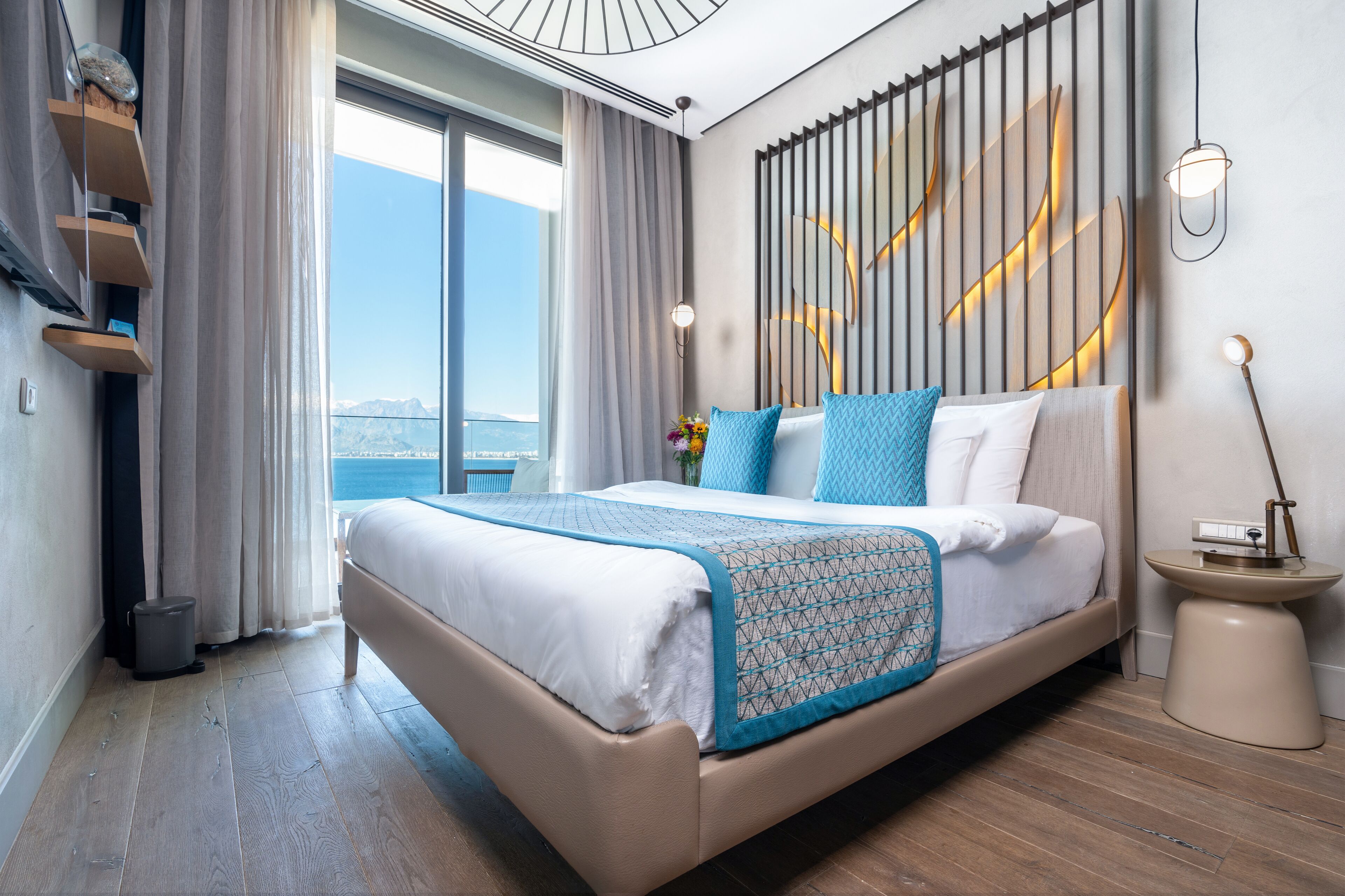 Standard Room Sea View | 1 多间卧室、迷你吧、客房内保险箱、特色装修