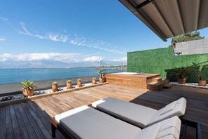 Infinity King Suite | Vista spiaggia/mare