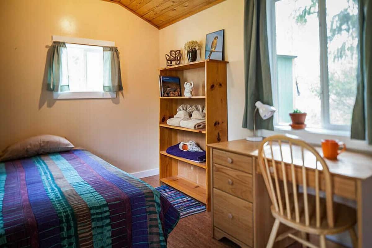 Baita, 1 letto singolo, non fumatori | Una scrivania, lenzuola