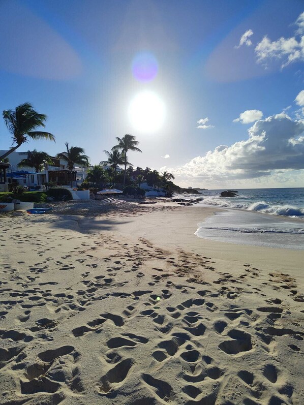 Beach nearby, beach towels