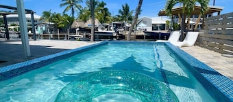 Casa Marina - Key Largo Waterfront Home with Private Pool, Boat Ramp & Dockage!