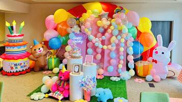 Birthday party area