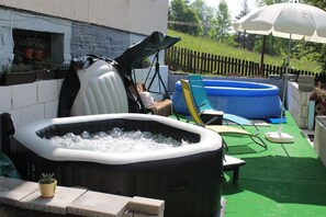 Terrace/patio - Holiday House Daniela - skiing, tourism, termal pools, Treetop walk... (Ždiar)