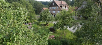 Romantic located, historic water mill in Silberbachtal