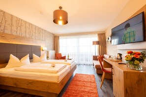 Kamar Double Comfort, 1 Tempat Tidur King, Bebas Asap Rokok, balkon | Seprai premium, selimut bulu angsa, dan tempat tidur Select Comfort