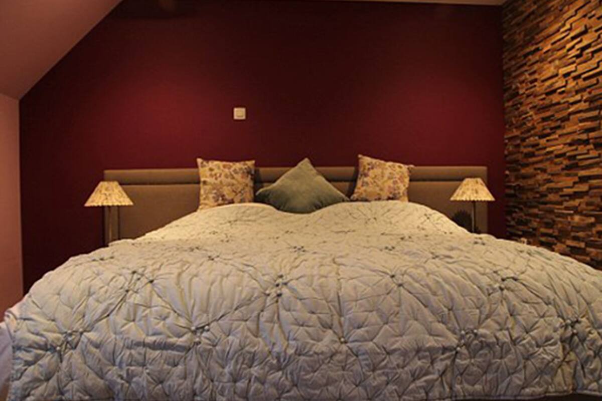 Chambre double (Vijfde Seizoen) | Minibar, bureau, systĂšme dâinsonorisation, lit de bĂ©bĂ© (gratuit)