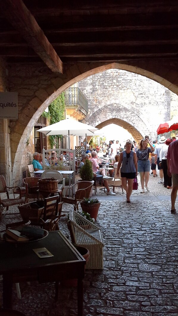 Restauration en plein air