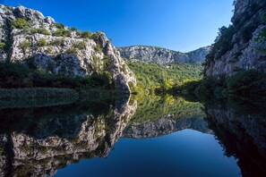 Exterior - Perfect sea view apartment with private and heated pool! (Omiš)