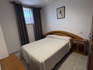 1 bedroom, iron/ironing board