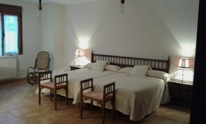 5 slaapkamers, beddengoed