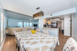 Dining - Your own private Beachfront Home On the Sands of the Gulf. Can't get any closer (Indian Shores)