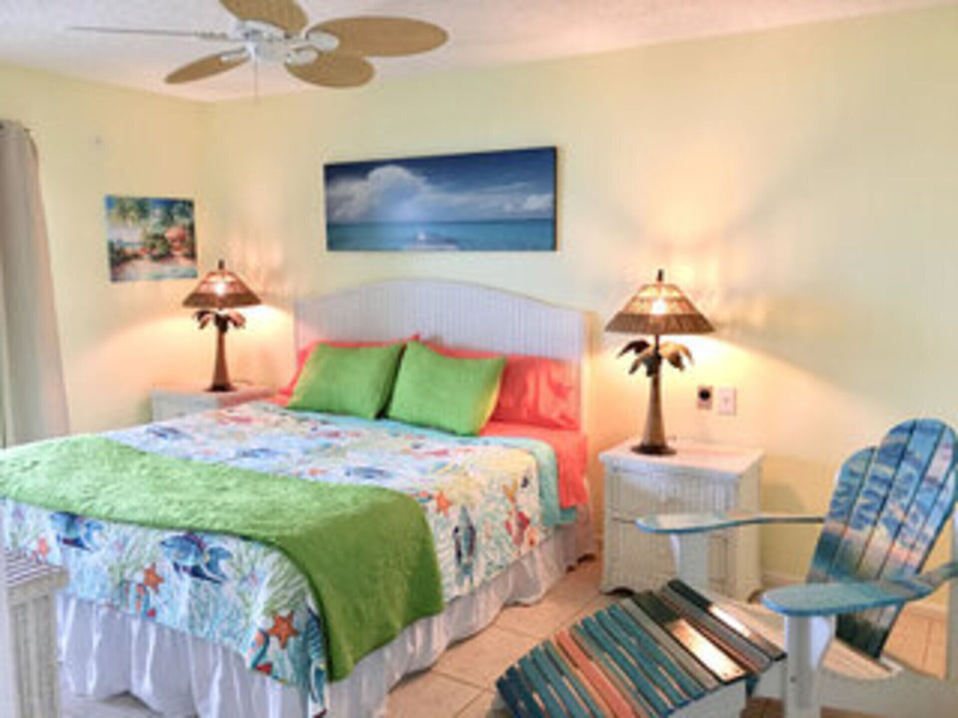 2 chambres, fer et planche à repasser, Wi-Fi, draps fournis