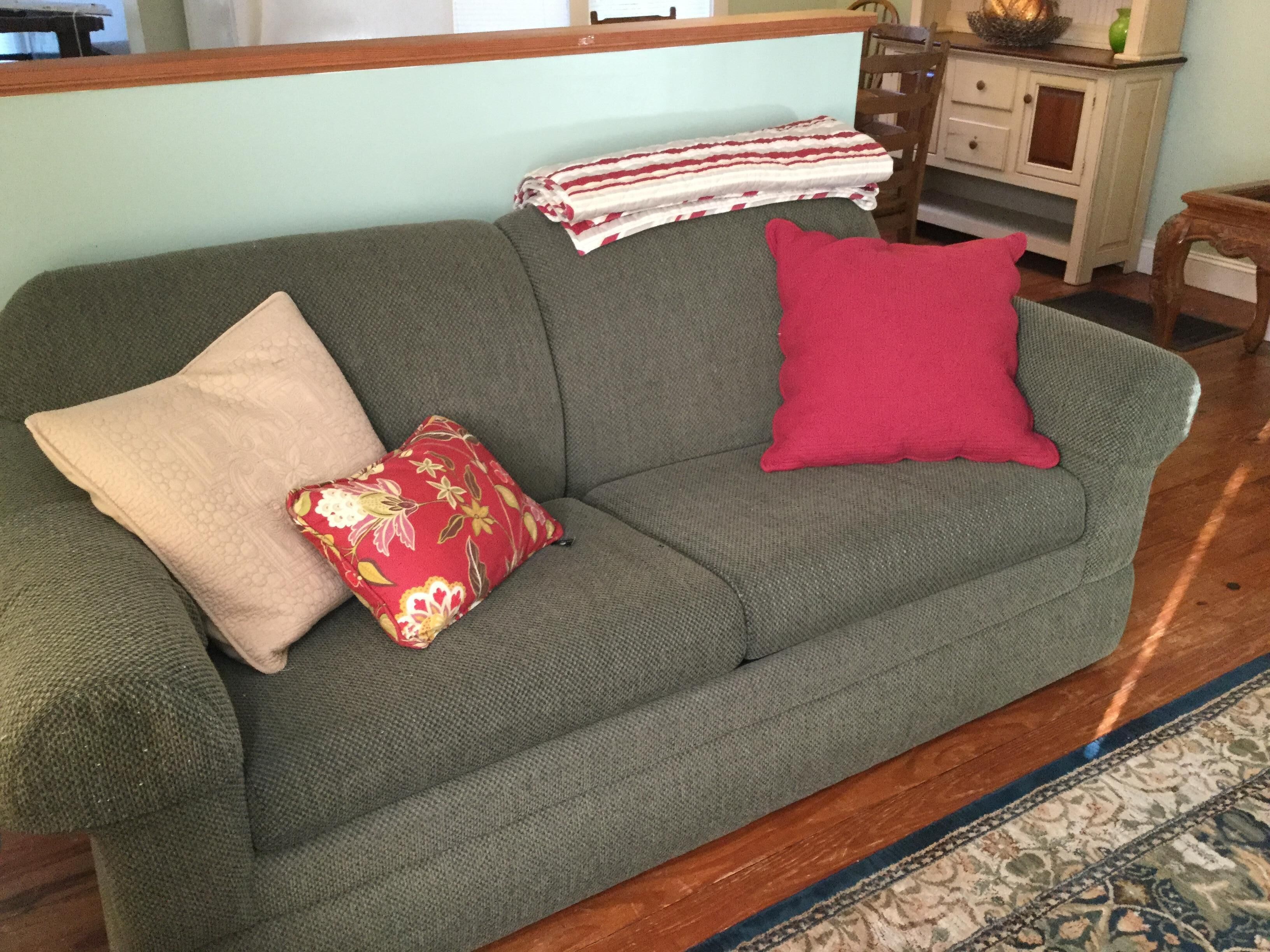 Smart TV, DVD player, books, video library