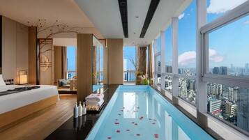Phòng Suite Executive, 1 giường cỡ king, hút thuốc | Minibar, két bảo mật tại phòng, bàn, bàn ủi/dụng cụ ủi quần áo