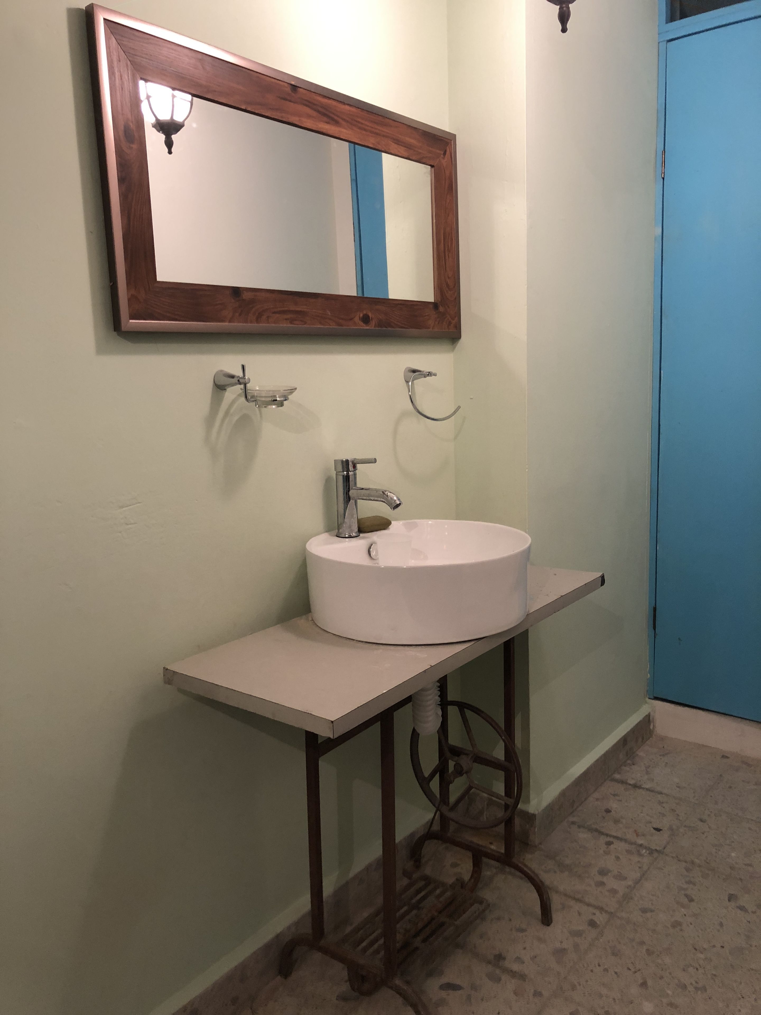 Lavabo en el baño