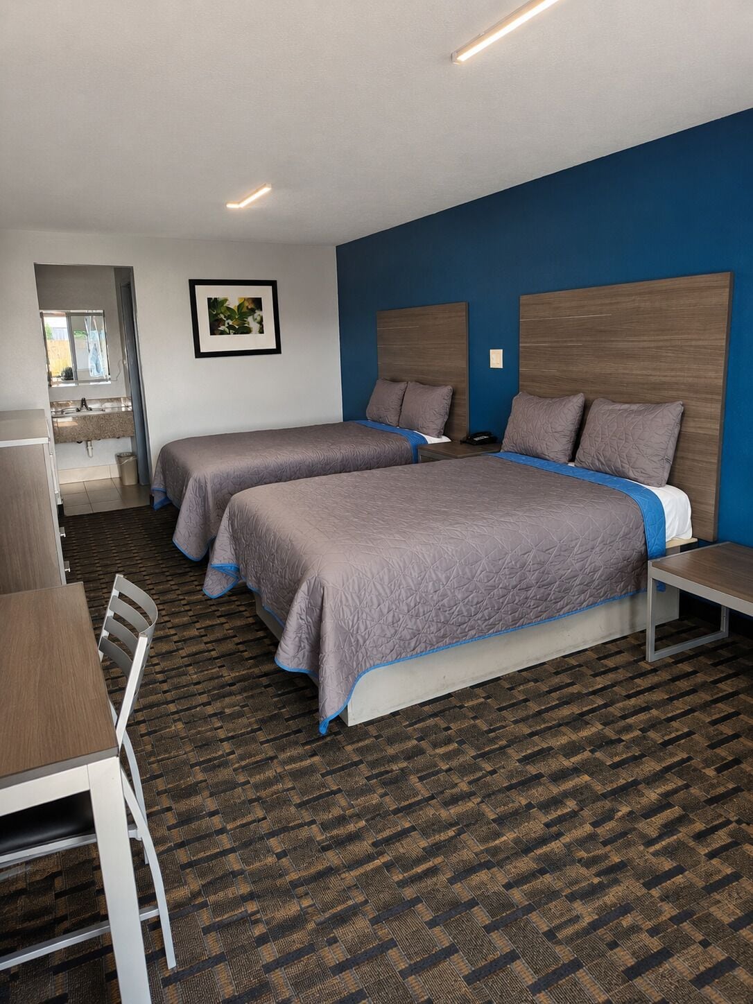 Economy Double Room, 2 Double Beds, Non Smoking