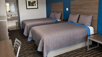 Economy Double Room, 2 Double Beds, Non Smoking