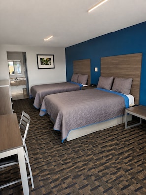 Economy Double Room, 2 Double Beds, Non Smoking | Individually decorated, individually furnished, desk, soundproofing - AmeriStay Inn &Suites (Orange)
