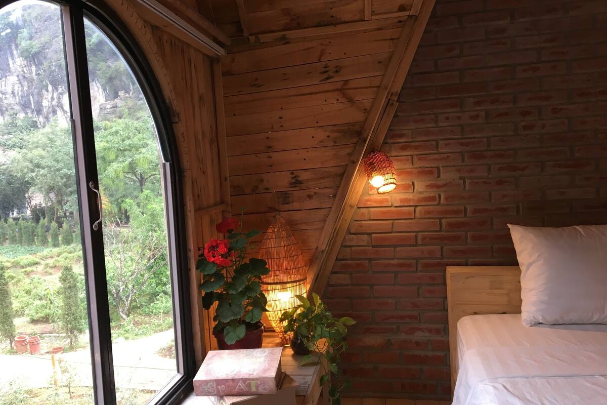 family chalet, 1 bedroom, private bathroom, lake view | minibar, desk, soundproofing, free wifi