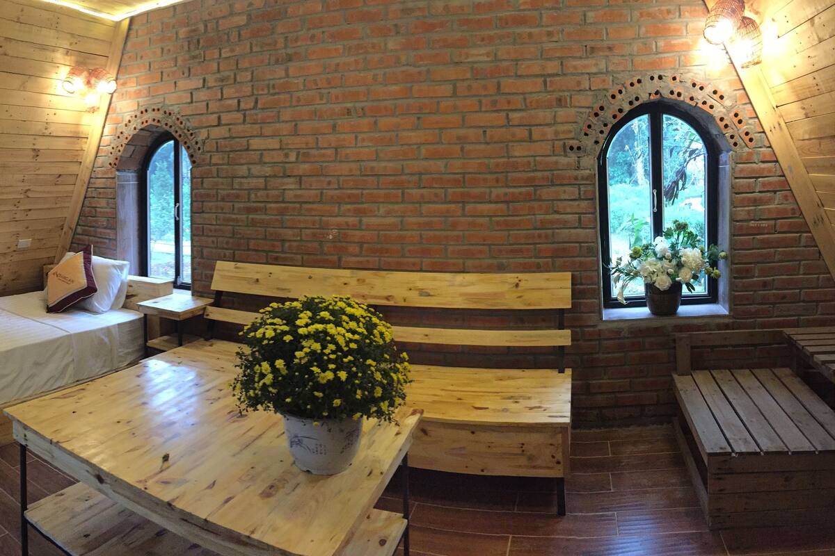 Family Chalet, 1 Bedroom, Private Bathroom, Lake View | Minibar, desk, soundproofing, free WiFi