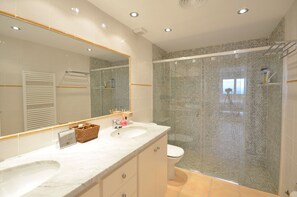 Bathroom - Holiday rental semidetached with swimming pool in Begur, Sa Tuna (Begur)