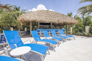 Poolside bar