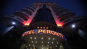 Front of property - evening/night