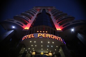 Front of property – evening/night