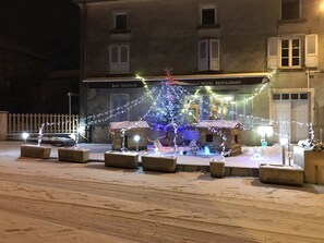 Voorkant van accommodatie